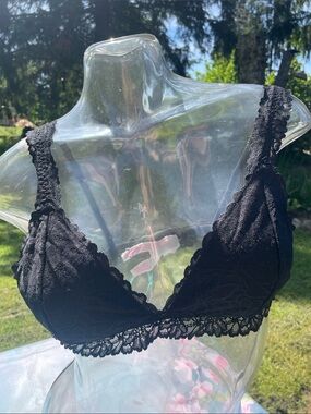 Victoria's Secret Black Lace Bralette